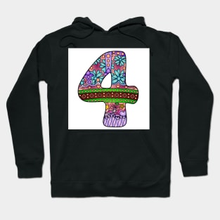 Alphabet 177 (Style:1) Hoodie